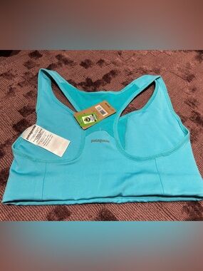 Patagonia Teal Racerback Sports Bra